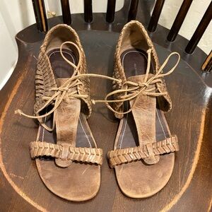 AllSaints Jacks Place Leather Sandals